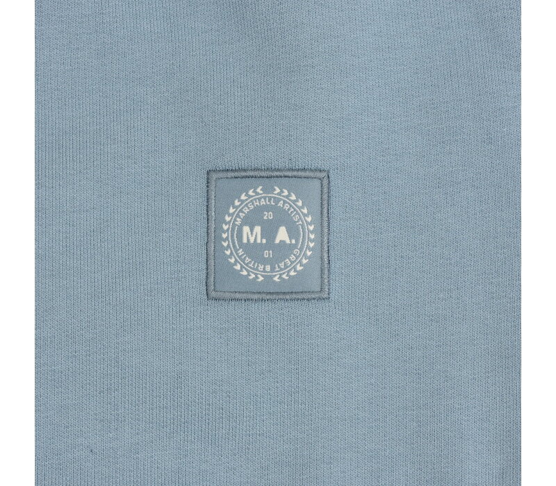 Marshall Artist foundation crew sweat Steel Blue