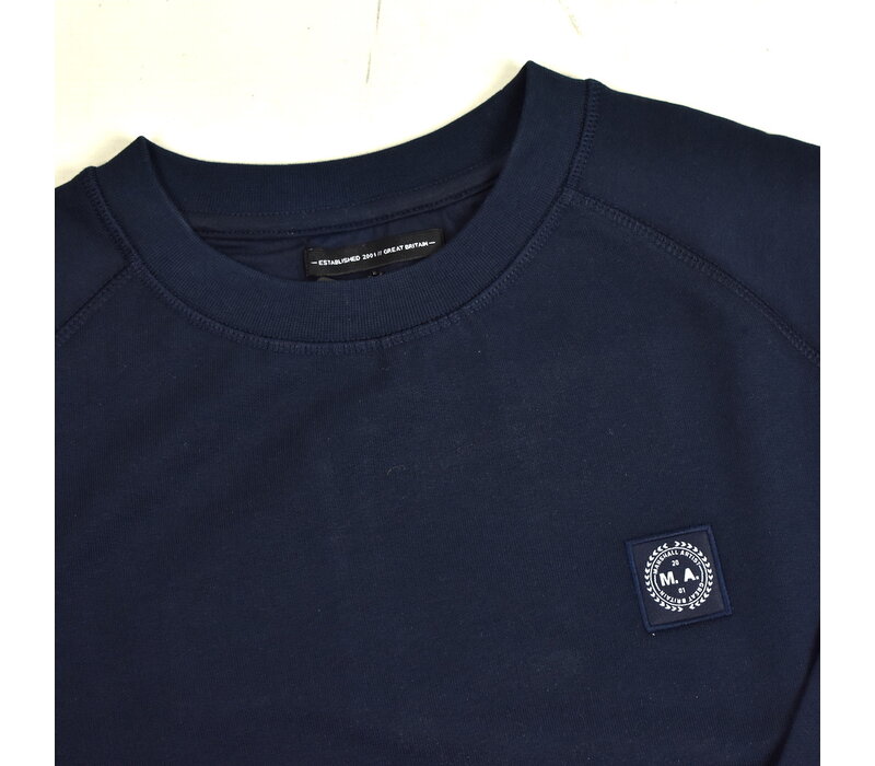 Marshall Artist foundation crew sweat Navy