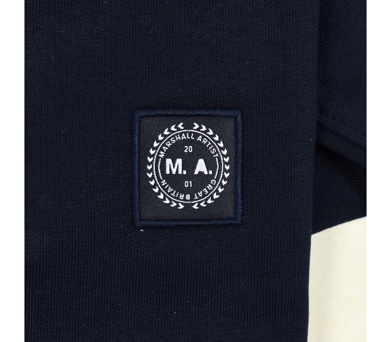 Marshall Artist foundation crew sweat Navy
