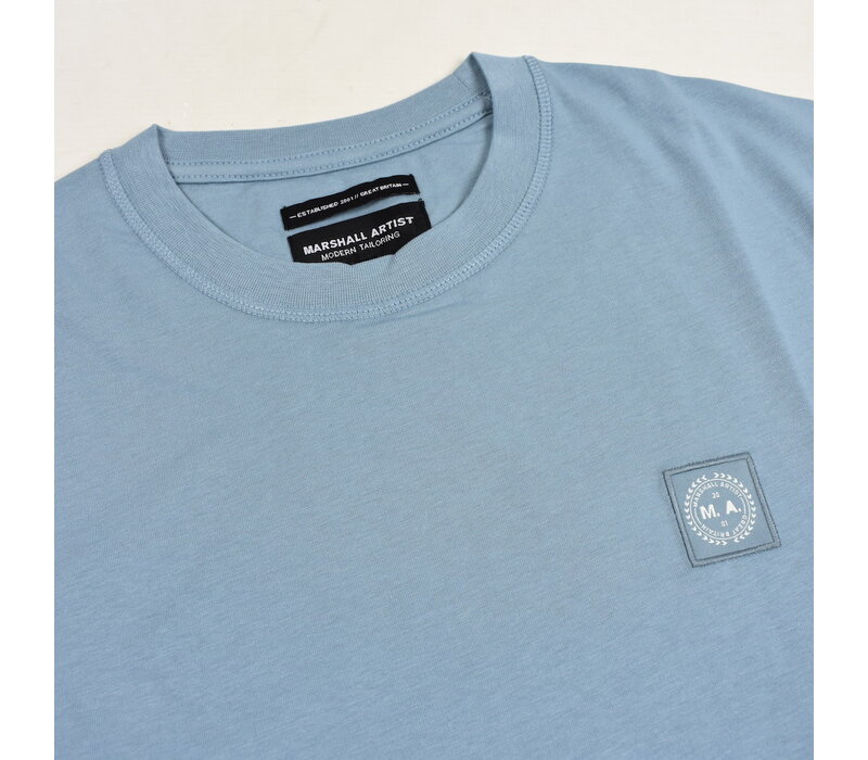 Marshall Artist foundation ss t-shirt Steel Blue