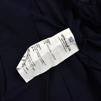 C.P. Company black leather mille miglia goggle hooded field jacket 52