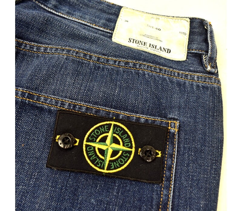 Stone Island navy co jeans 34