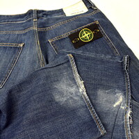 Stone Island navy co jeans 34