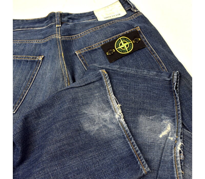 Stone Island navy co jeans 34