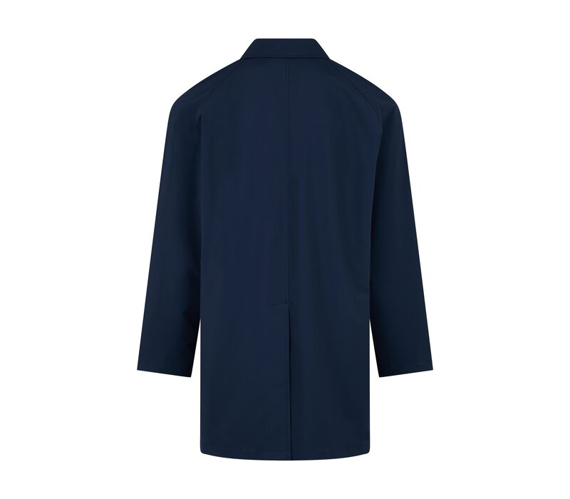 Aquascutum soft shell trench coat Navy
