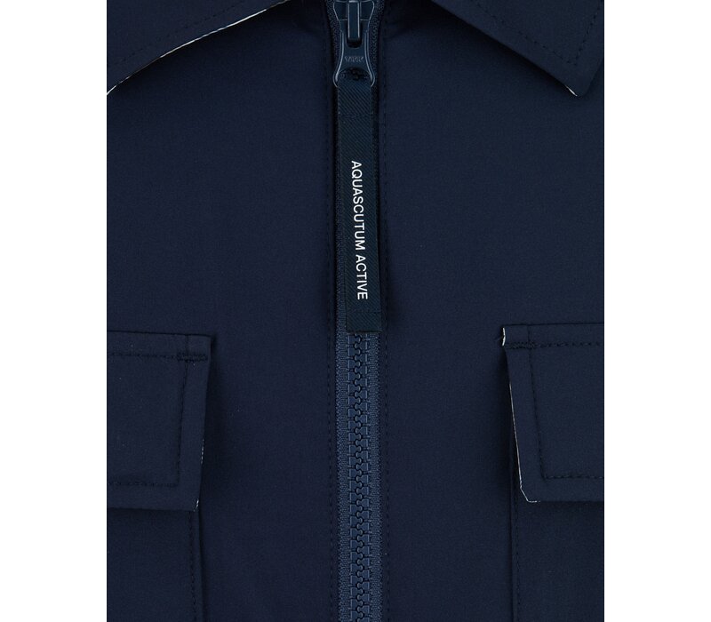 Aquascutum soft shell sp overshirt Navy