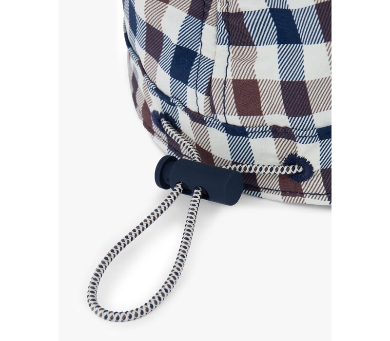 Aquascutum Active iconic club check lamina baseball cap