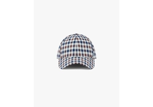 Aquascutum Aquascutum Active iconic club check lamina baseball cap