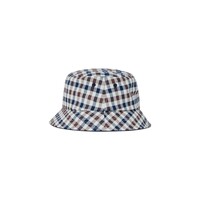 Aquascutum Active iconic club check lamina bucket hat
