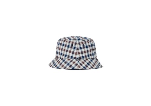 Aquascutum Aquascutum Active iconic club check lamina bucket hat