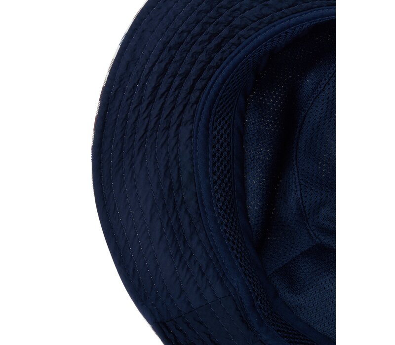 Aquascutum Active iconic club check lamina bucket hat