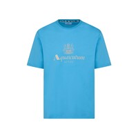 Aquascutum Active big logo t-shirt Avio Blue