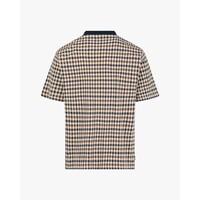 Aquascutum Active club check allover t-shirt
