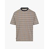 Aquascutum Aquascutum Active club check allover t-shirt