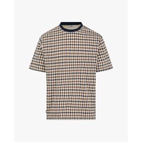 Aquascutum Active club check allover t-shirt