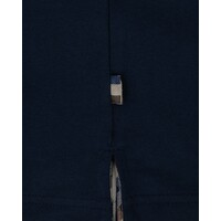 Aquascutum Active stretch piquet badge polo shirt Navy