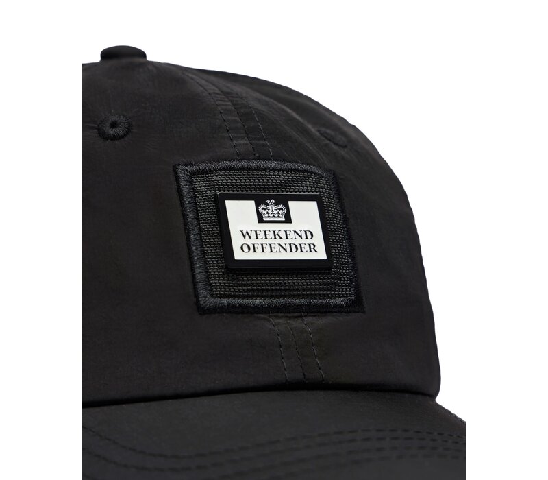 Weekend Offender Natadola nylon parachute cap Black