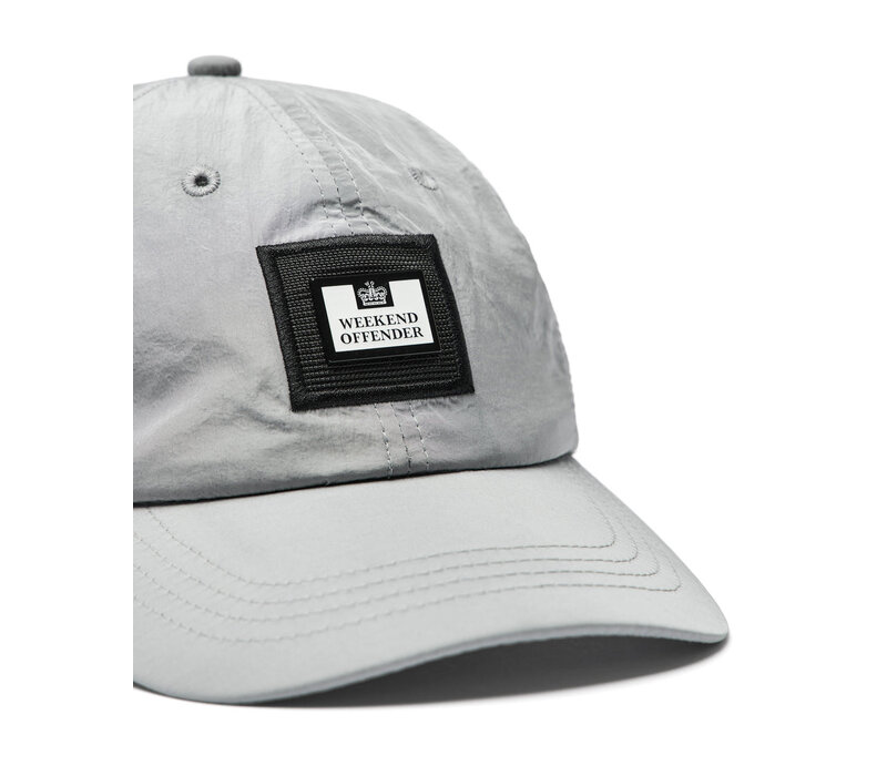 Weekend Offender Natadola nylon parachute cap Smokey Grey