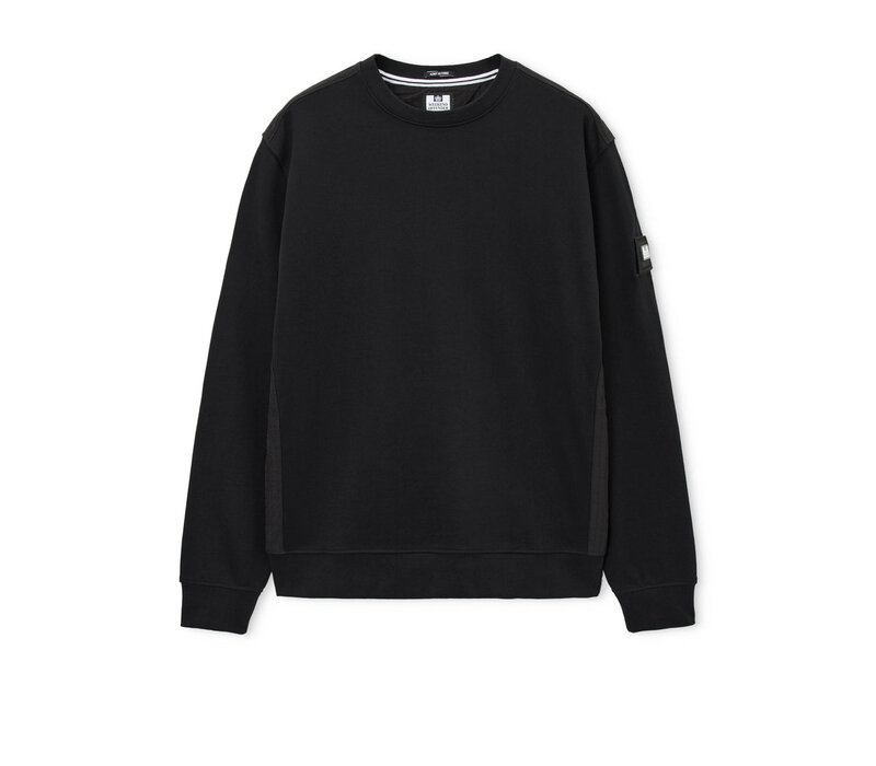 Weekend Offender F Bomb crew neck sweatshirt Black