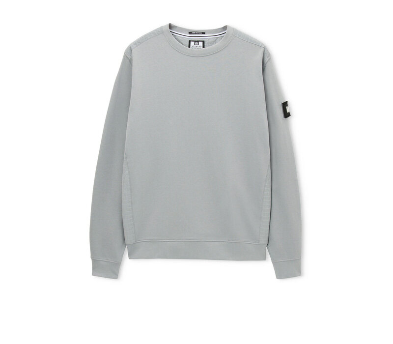 Weekend Offender F Bomb crew neck sweatshirt Smokey Grey