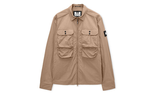 Weekend Offender Weekend Offender Shields overshirt jacket Driftwood