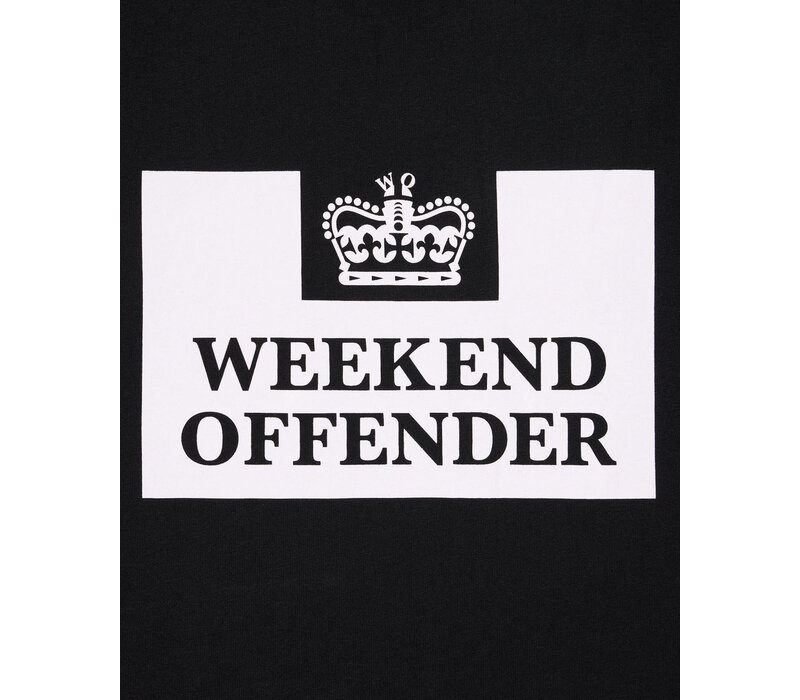 Weekend Offender Prison logo t-shirt Black