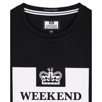 Weekend Offender Prison logo t-shirt Black