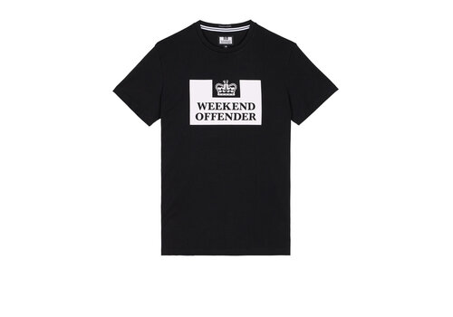 Weekend Offender Weekend Offender Prison logo t-shirt Black