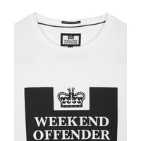 Weekend Offender Prison logo t-shirt White