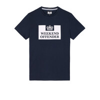 Weekend Offender Prison logo t-shirt Navy