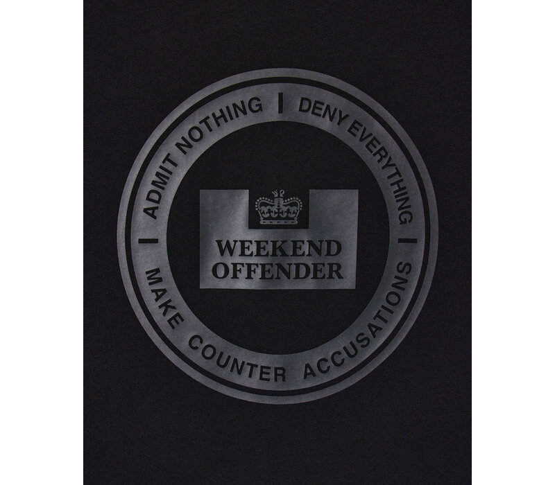 Weekend Offender Deny t-shirt Black