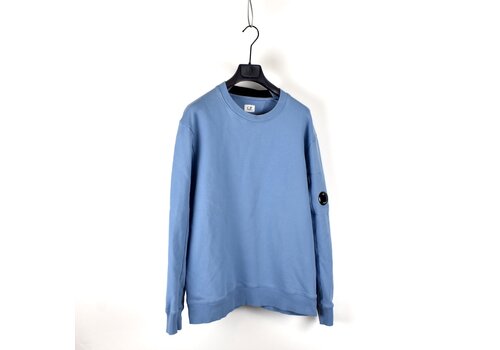 C.P. Company C.P. Company baby blue garment dyed cotton fleece lens crew sweatshirt XL