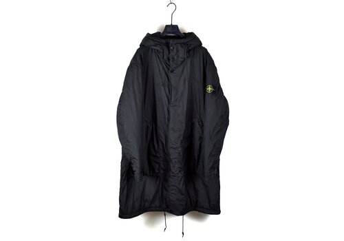 Stone Island Stone Island black garment dyed crinkle reps ny with primaloft parka XL