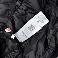 Stone Island black garment dyed crinkle reps ny with primaloft parka XL
