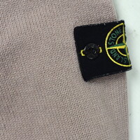 Stone Island pink wool crew neck knit L