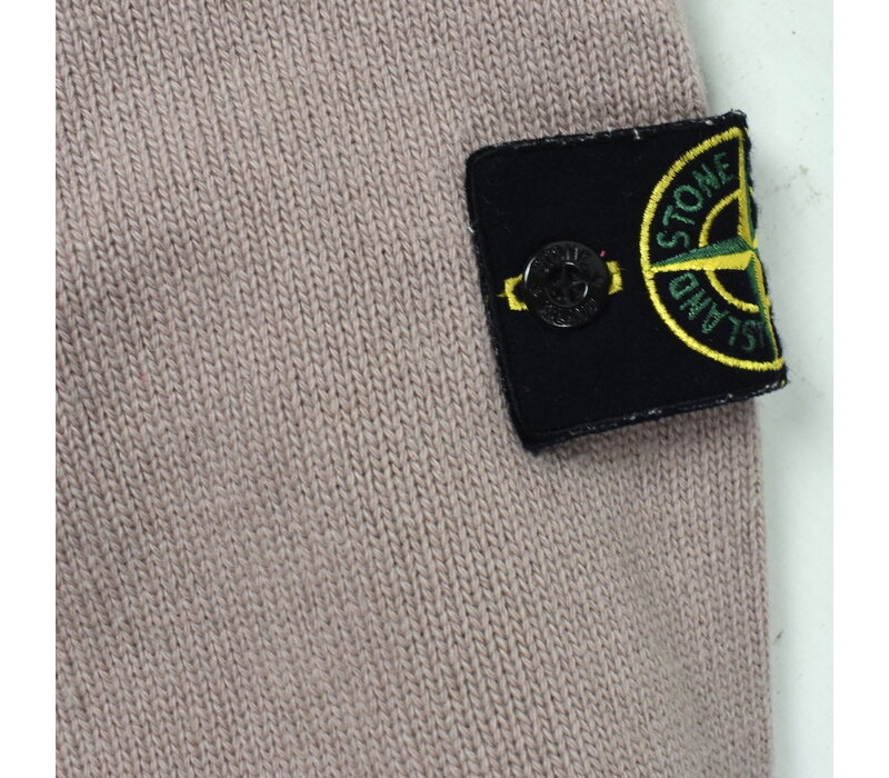 Stone Island pink wool crew neck knit L