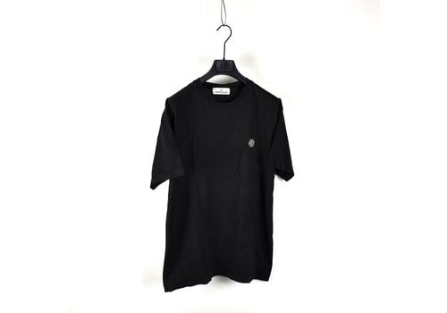 Stone Island Stone Island black patch program logo t-shirt L