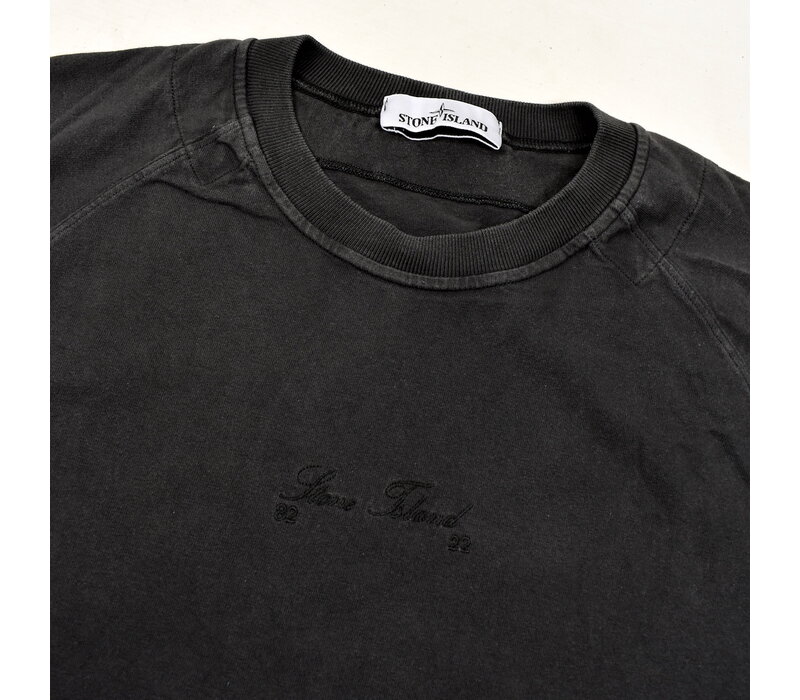 Stone Island grey jersey 40 anni 82/22 logo t-shirt M