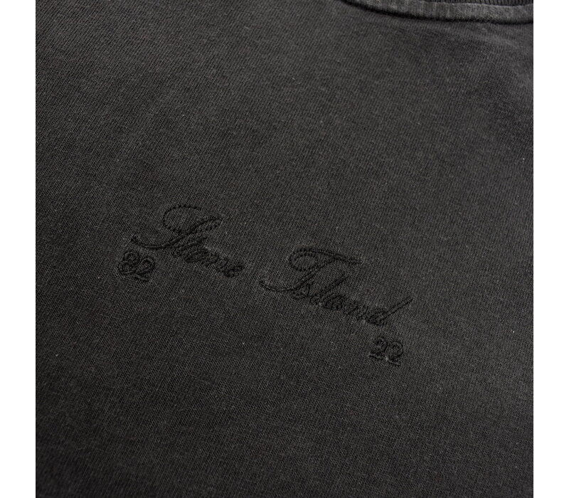 Stone Island grey jersey 40 anni 82/22 logo t-shirt M