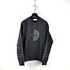 Stone Island Stone Island grey old dye treatment big embroidered logo crew neck sweatshirt M