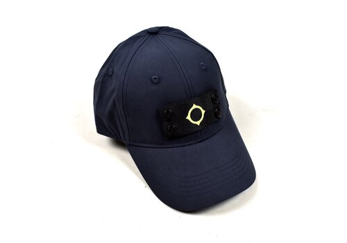 MA.STRUM MA.STRUM badge cotton logo cap Ink Navy