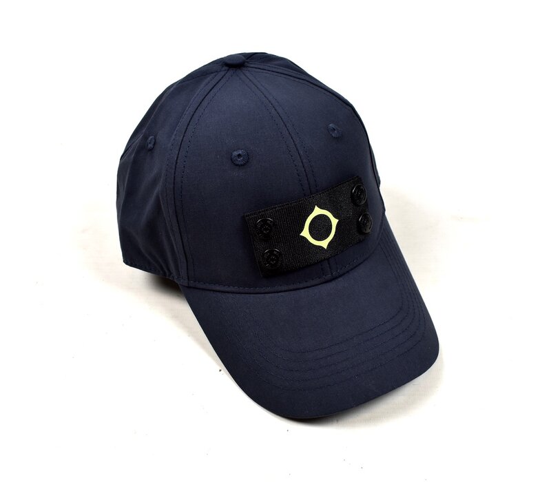 MA.STRUM badge cotton logo cap Ink Navy