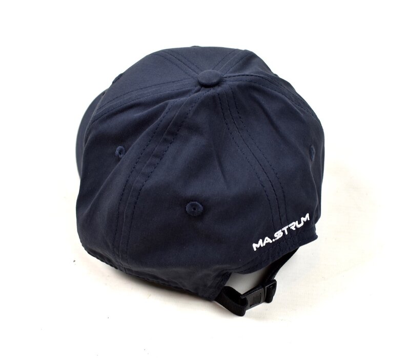 MA.STRUM badge cotton logo cap Ink Navy
