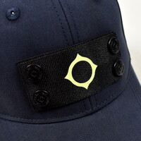 MA.STRUM badge cotton logo cap Ink Navy