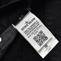 Stone Island black grey sl pants 32