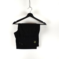 MA.STRUM steric utility cotton popline cargo short Jet Black