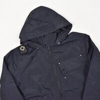 MA.STRUM full zip hooded cetane utility jacket Ink Navy