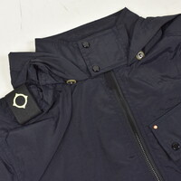 MA.STRUM full zip hooded cetane utility jacket Ink Navy
