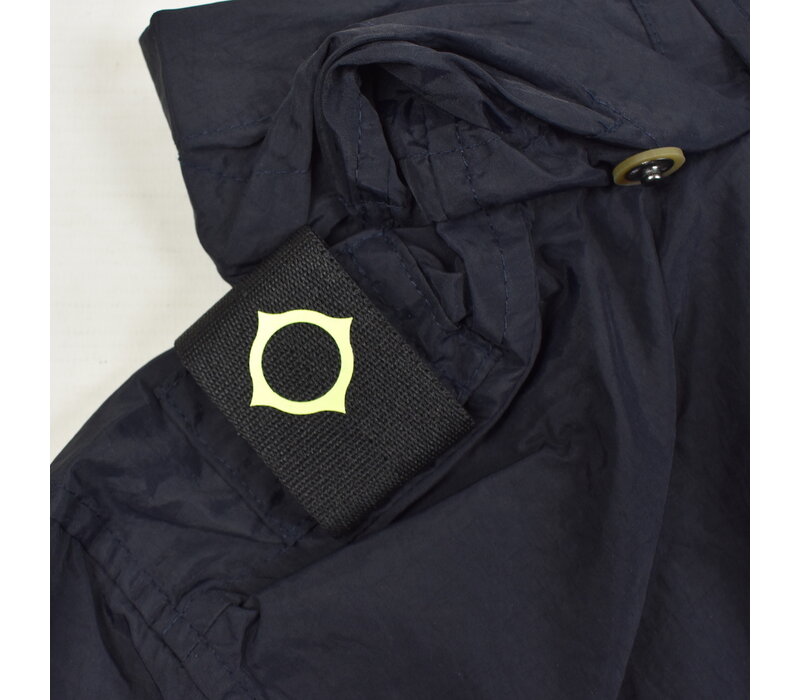 MA.STRUM full zip hooded cetane utility jacket Ink Navy