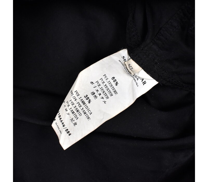 Stone Island black david microfiber shoulder badge field jacket XL